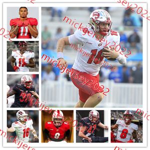 Vincent Murphy Western Kentucky Hilltoppers Fußballtrikot Kendall Abdur-Rahman River Helms Matthew Flint Talique Allen Western Kentucky Trikots genäht Herren