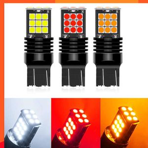 NOWOŚĆ 2PCS PY21W BA15S P21W LED 1156 BAU15S BEAR 3030SMD CANBUS 1157 LED BAY15D P21/5W T15 Turn Sygnał Lampa hamulca Backup Light