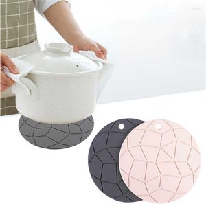 Table Mats Silicone Non-slip Pot Holders And Trivets Multipurpose Pan Holder Mat Pad For Kitchen Accessories