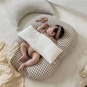 Bassinets Cradles Bebek Aksesuarları Doğdu Bebek Lounger Taşınabilir Nest Pamuk Beşik Toddler Kreş Taşınan Uyuyan Yatak Bebek Yuvası Doğum 230510