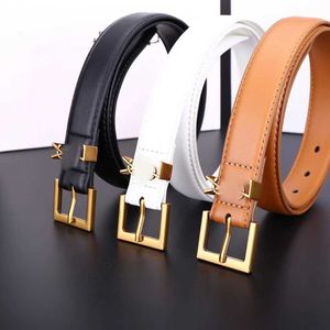 Suspenders New Y Family Jeans Women's Simple and Versatile Waist Decoration Pin Buckle Ins Style Fashion Belt