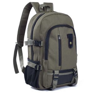 Backpacking Packs 15 tum casual camping manlig ryggsäck bärbar vandring stor kapacitet män reser ryggsäck duk mode ungdoms sportväskor p230510