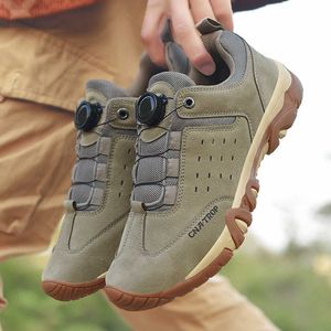 Caminhando calçados sapatos de caminhada sapatos de homens de trekor de trekking tênis de corrida escalada de caça ao exército de montanhismo Camping respirável P230510