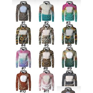 Other Festive Party Supplies Wholesale Sublimation Bleached Hoodies Heat Transfer Blank Bleach Shirt Fly Polyester Us Sizes For Me Dhfse
