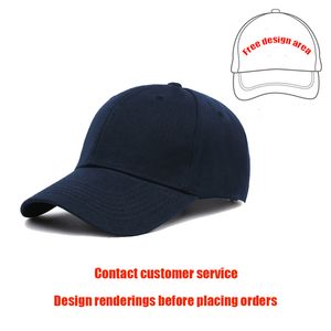 2023 cappello visiera protezione solare moda cappello primavera ed estate può stampare LOGO ragazzi e ragazze gruppo per il tempo libero giovanile per costruire berretto da baseball personalizzato per feste