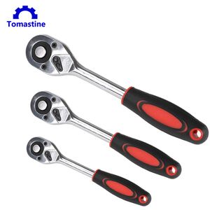 Electric Wrench 1/4" 3/8" 1/2"inch Ratchet 24 Teeth Extending Telescopic Socket Tool Plate Handle 230510
