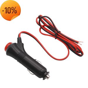 Yeni 1pc Araba Çakır Power Adaptör 12V 24V Otomatik Şarj Cihazı Soketi Fiş 1m/2m/3m Anahtar Kablosu ile Evrensel Konektör