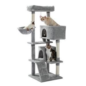 Arranhadores entrega doméstica brinquedo para gatos arranhando madeira árvore de escalada brinquedo para pular com escada estrutura de escalada móveis para gatos poste para arranhar