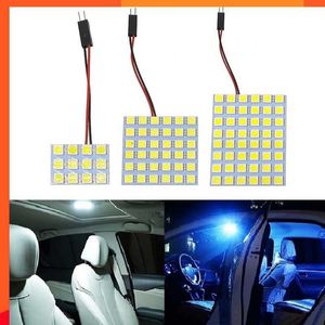 Yeni T10 Festoon Ba9s LED 6/9/12/15/18/24/30/36/48 SMD 5050 LED Beyaz Buz Mavisi Işık 12V LED okuma paneli araba iç kubbe ışığı