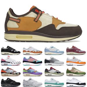 1 Baroque Brown running shoes for men women 1s Patta Noise Aqua Monarch Bred Daisy Elephant NL mens trainer sneakers