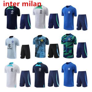 2023 2024 Inter Tracksuit Chandal Futbol 축구 O 훈련복 22 23 24 S Camiseta de Foot Short Sleeve Sportswear Sweatshirt