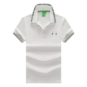 Projektant Mens Polo 2023 MAKY BOS Summer Business Casual Sports T-shirt Running Outdoor krótkie rękawowe odzież sportową