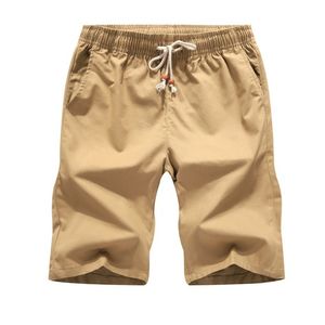 Shorts masculinos coloridos 100% de algodão puro Summer Men Beach Mens cáqui shorts casais