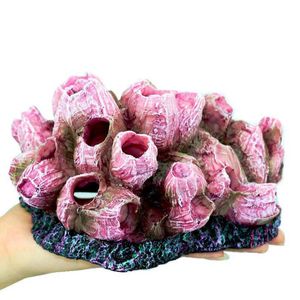 Decorations Fish Tank Aquarium Accessories Resin Simulation Anemone Coral Reef Aquarium Landscaping Fish Tank Decoration Crafts Pet Supplies