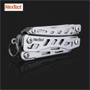 Electric Wrench NexTool Mini Flagship 10 IN 1 Multi Functional Folding EDC Hand Screwdriver Pliers Bottle Opener for Outdoor 230510