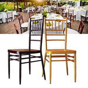 8st Popular Wedding Banket Hotal Decoration Acrylic Crystal Chair för inomhus matsal utomhus strandevenemangsplats layout rekvisita