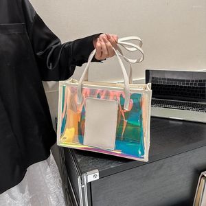 Вечерние сумки женская модная сумочка элегантная прозрачная ПВХ
