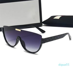 Män solglasögon för kvinnors designer solglasögon PC Halva ram Fashionabla solglasögon Womens Beach Sun Glasses