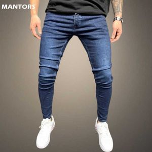 Jeans da uomo Jeans Uomo Pantaloni skinny elasticizzati Lavaggio Tinta unita Uomo Jeans cargo denim Pantaloni slim fit Fahsion Pantaloni casual Uomo Streetwear Z0508