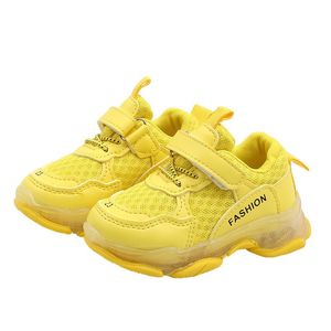 Sneakers Fashion Autumn Children Casual Shoes Flat Boys Girls Toddler Breathable Soft Kids Solid Color Sports Unisex