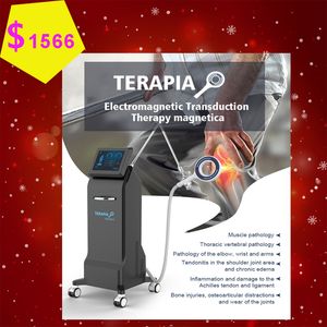 healthy gadgets Ems electromagnetic pain therapy device Physical Body Treatment Apparatus For Clinic Use Clinic Equipment with ring handle laser systems cost