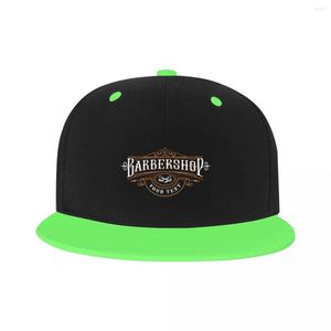 Bollmössor Anpassad barberbutik Baseballmössa för män Kvinnor Barbershop Frisör Frisörsfrisör Gift Flat Snapback Hip Hop Hat Outdoor