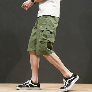 Męskie szorty 8xl mężczyzn Summer Multi Pocket Shorts Męskie modne bawełniane swobodne spodenki taktyczne męskie obarcia duże rozmiary szorty joggers Mężczyzna 230510