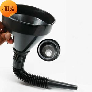 New Universal Oiler Filter Funnel Car Truck Motorcycle Filled Plastic Vehicle with Spout Pipe Pour Diesel Gasoline Car Repair Tool