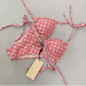 Sexiga Damdesigners Bikinis Set Klara band Form Baddräkter Dam Baddräkter Badkläder Strand Kvinna Badkläder Biquini Blandade Lyxmärken badkläder