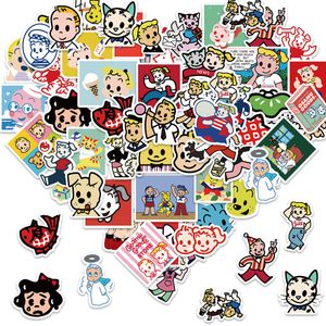 60PCS Japanese Trendy Brands Osamu Goods Stickers Graffiti Stickers for DIY Luggage Laptop Skateboard Motorcycle Bicycle Stickers TT192