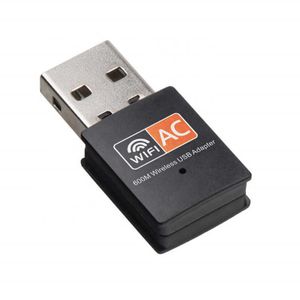 600M RTL8811CUデュアルバンドミニワイヤレスネットワークカードコンピューター外部USB WiFi受信アダプター