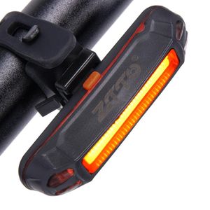 Bike Lights ZTTO Bicycle Accessories MTB Road Waterproof Cycling Front Rear USB Rechargeable Safe Warning 30LED 100 Lumen Light