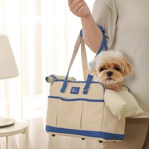 Transportadores mochilas para cães filhote de cachorro tote sacos pequena mochila pet saco gato portador pequeno cão portador suprimentos para cães produtos ecológicos