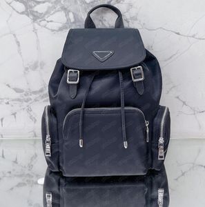 Unisex luksusowy czarny plecak szkolna torba szkolna duży rozmiar nylonowe studenci torba na zewnątrz Podwójne ramię plecaki dla mężczyzn kobiety 2305112bf