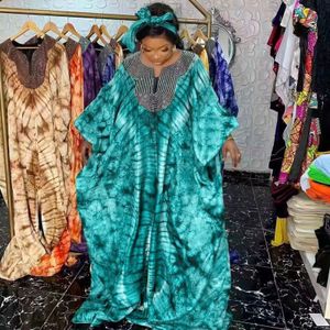 Ubranie etniczne afrykańska impreza drese szyfonowa boubou dashiki ankara cekin stroje suknia Dubai Kaftan Abaya szat Marocaine femme 230510