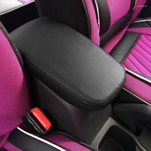 Car Seat Covers Auto Center Console Pad Armrest Box Cover Protector Relax Elbow Cushion Comfort Anti Dust Handrail Pillow Pads D7YA