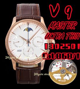 V9 JL 시계 럭셔리 남성 1302520 백만 캘린더 39mm, 868 기계 운동, 날짜의 달 금년