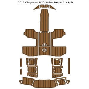 2016 Chaparral H20 Swim Step Platform Cockpit Boat EVA Foam Teak Floor Pad Mat