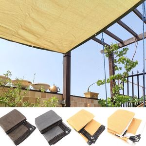 Shade 4 Colors 85% Shading Anti-UV HDPE Sunshade Net Balcony Safety Privacy Screen Garden Yard Fence Netting Sun Nets Sails 230510