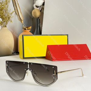 Classic Diamond Letter Solglasögon Designer Solglasögon för kvinnor Högkvalitativa ansiktssköld solglasögon lyxiga utomhus solglasögon med låda