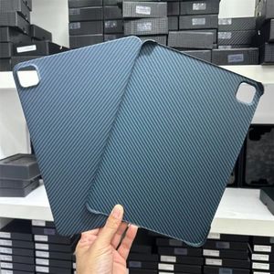 Genuine Real Carbon Fiber Aramid Slim Case for Apple iPad Pro 11" Matte Armor Back Cover