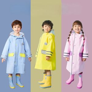 CHAVE DOGRIMENTO QWE123 CHAVELA CRAVO CRAVO PONCHO MENINOS MENINOS PONCHO COM SAPA DE ESCOLA CHRONHED CHENTED Windbreaker Rain Caput Rain Poncho 230511