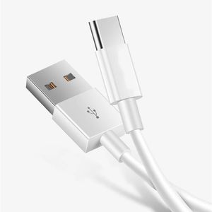 USB C CABLE Type-C USB-C 1M 2M 3M 2.4A Snabbladdningsdata CORD för Samsung S10 S9 Huawei P30 P20 Xiaomi Mi 9 Mobiltelefonkablar