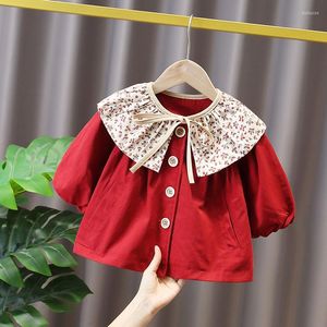 Джакеки Spring Kids Girl's Одежда с короткой ветховой курткой для малышей девочки Детская одежда для моды дизайн оланча