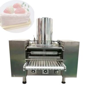 110V 220V helautomatisk Melaleuca Cake Crust Machine Multifunktionell pannkaka Rolling Pancake Machine