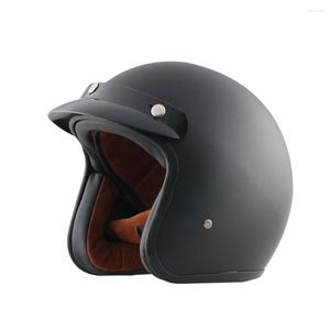 Capacetes de motocicleta Bld Open Face Helmet Retro Vintage Motocross Racing Jet Casuqe Scooter Motorbike Capactete Moto Casco Dot