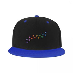 Ball Caps Fashion Colorful Dog Hip Hop Baseball per donna Uomo Snapback regolabile per cappello da papà