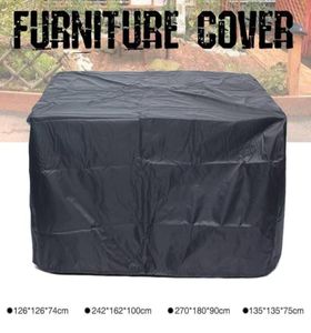 Shade 5 Size 210D Dust Covers Outdoor Furniture Cover Waterproof Rain Snow Chair Sofa Table Proof AntiUV6203443
