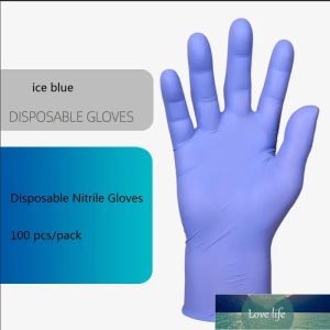 Dostępne rękawiczki lateksowe Rękawiczki jednorazowe 50 par/pakiet ochronne rękawiczki nitrylowe fabryczne salon hurtowy