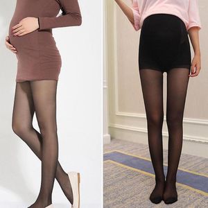 Women Socks Adjustable Maternity Leggings Pregnancy Clothes Pants Pregnant Pantyhose Silk Stockings